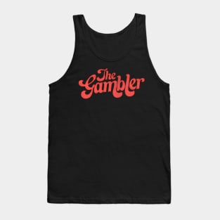 The Gambler //// Retro Style Design Tank Top